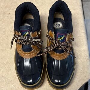 Sporto  Blue and Brown Thermolite Duck Shoes